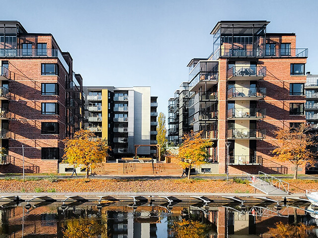 Referensprojekt Löfbergs fastigheter Docklands Karlstad